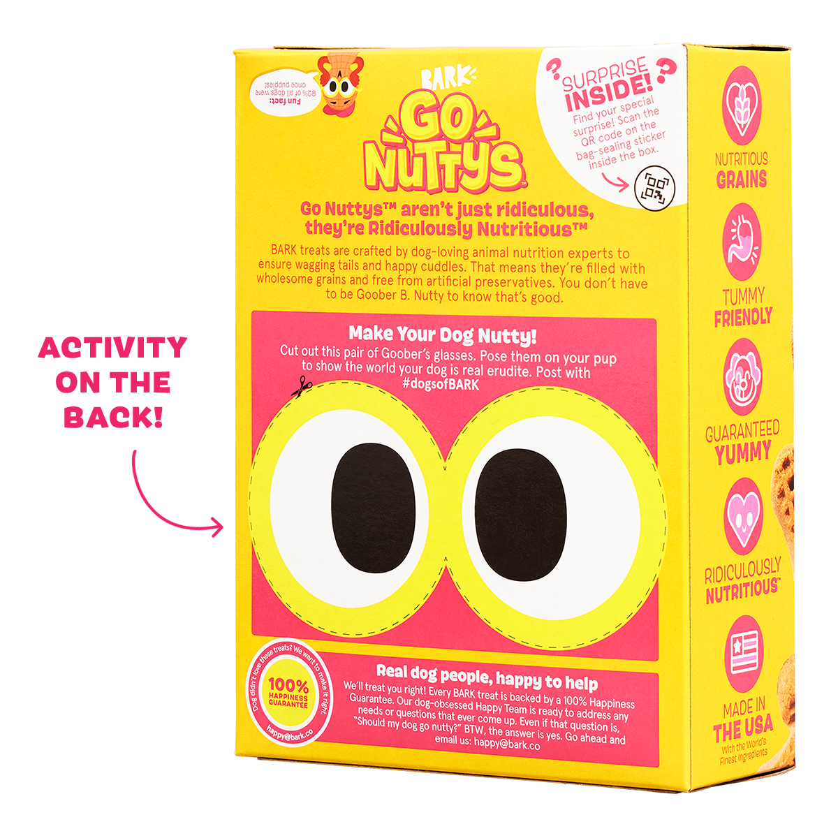 Go Nutty's™ Soft baked Dog Treats - Honey Peanut Flavor