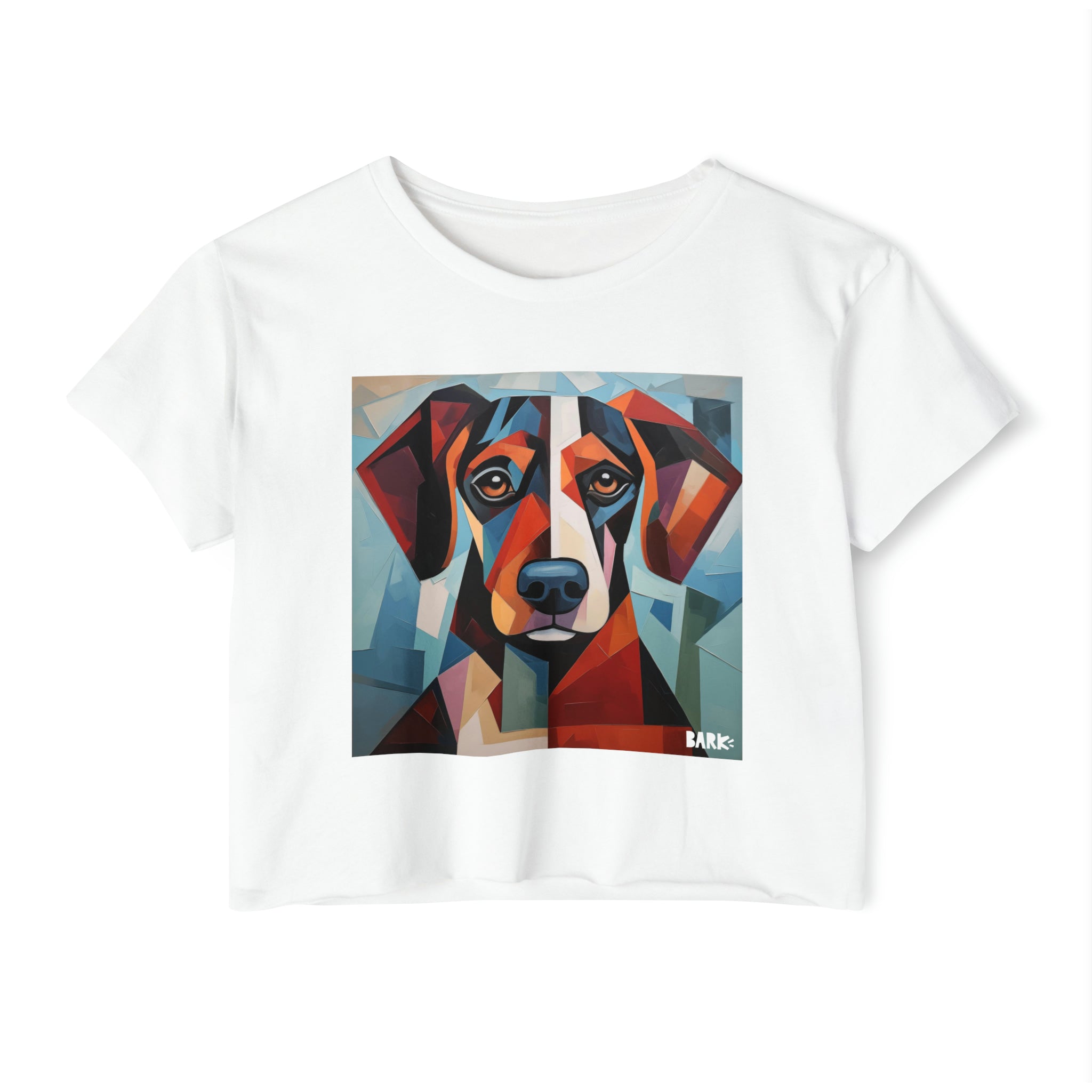 Cubist Festival Crop Top