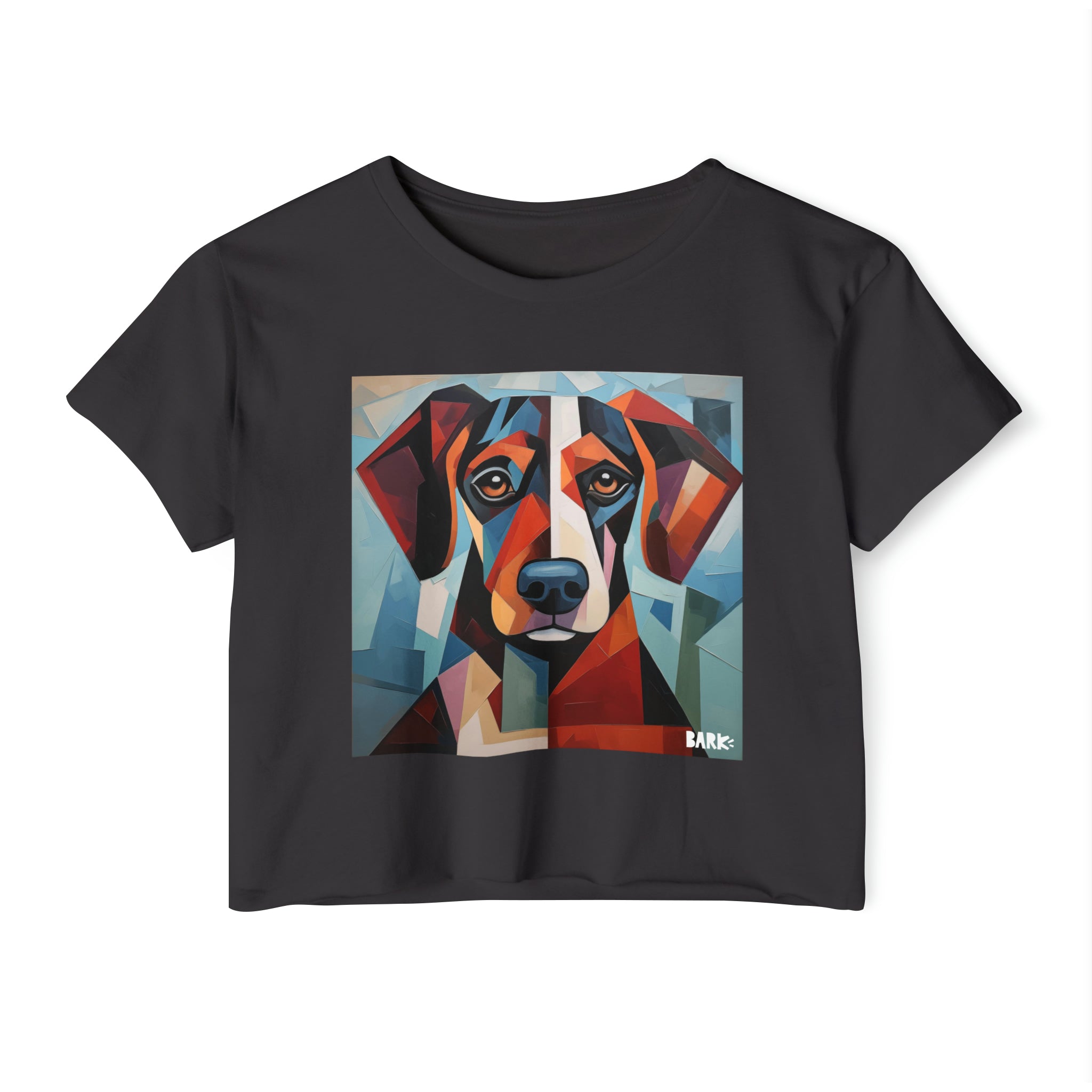 Cubist Festival Crop Top