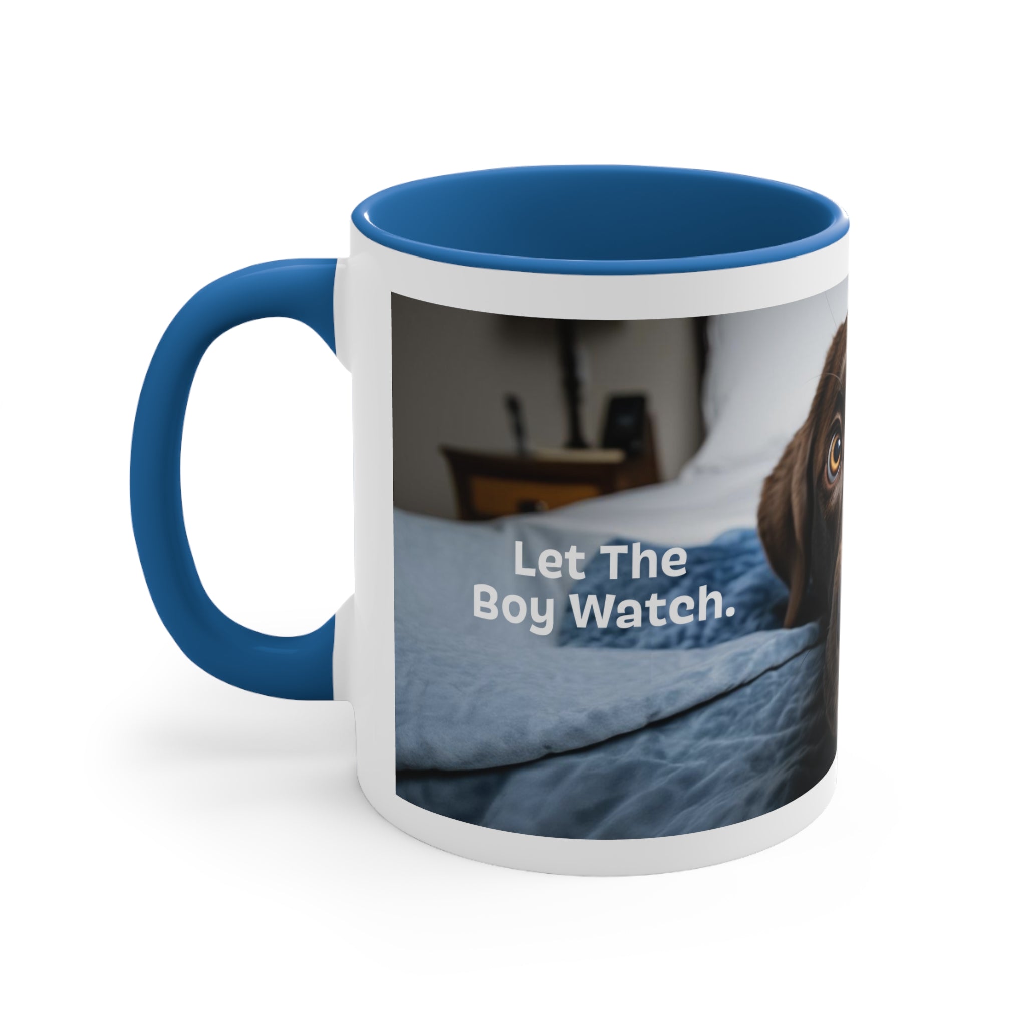 Let the Lab Watch Coffee Mug, 11oz