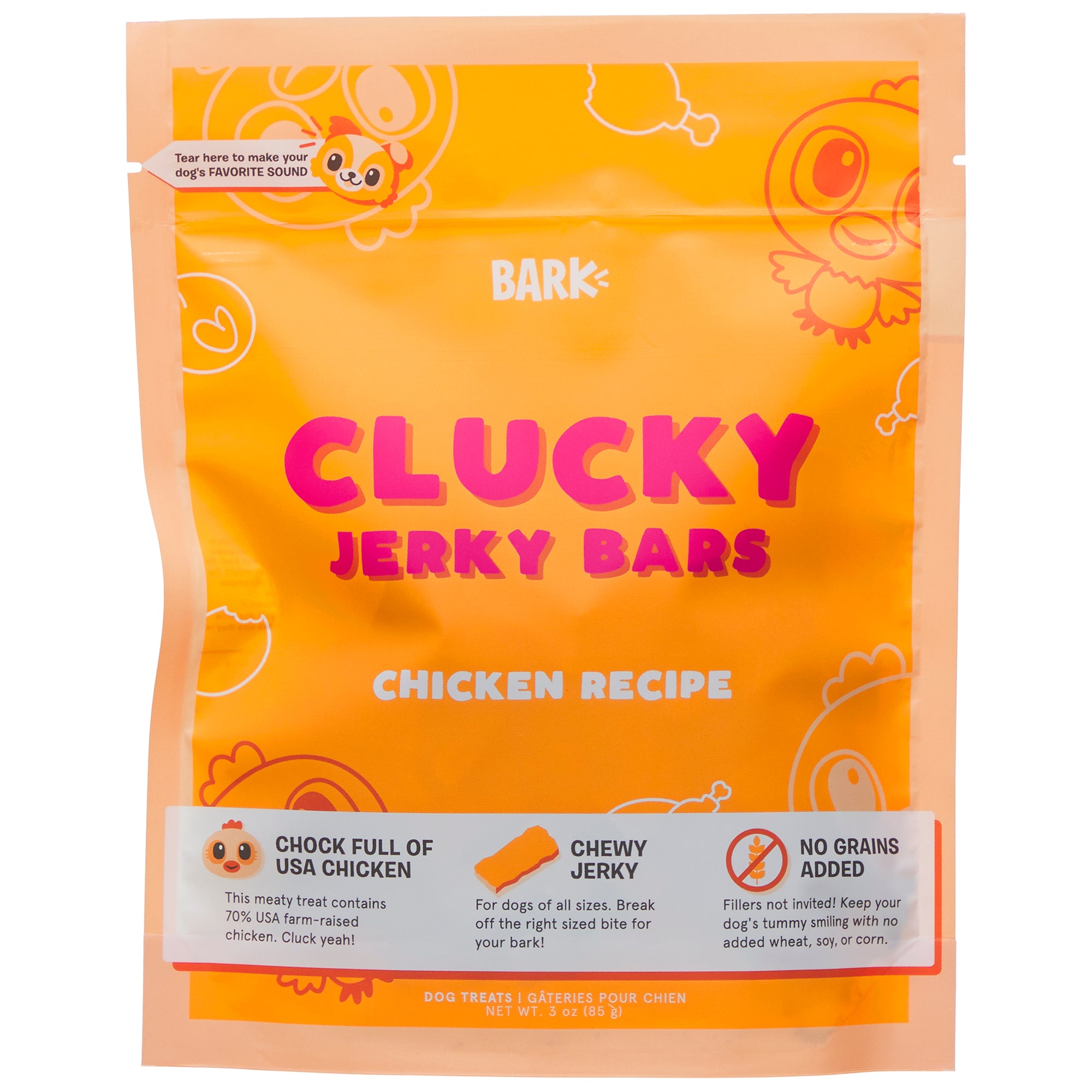 Clucky Jerky Bars
