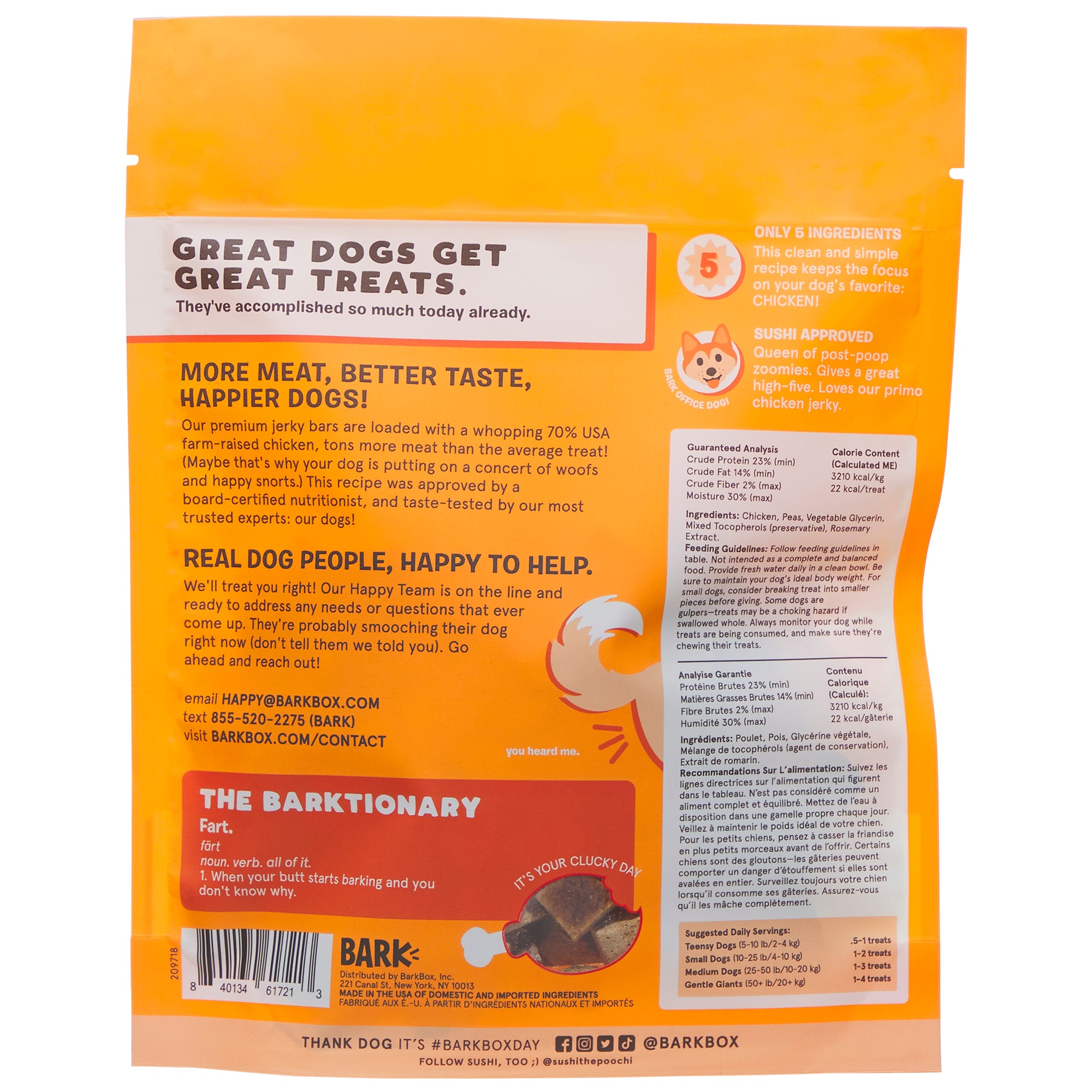 Clucky Jerky Bars