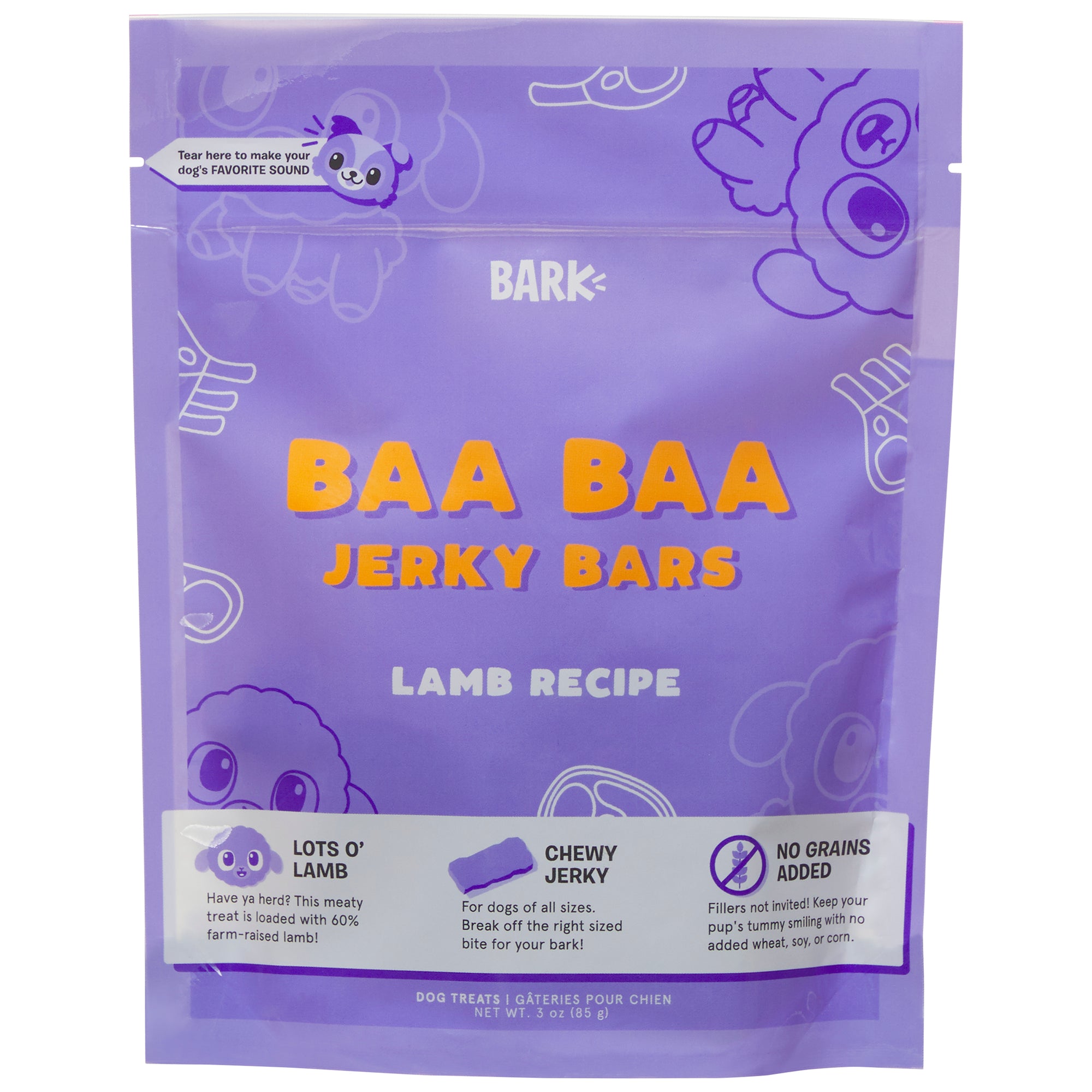 Baa Baa Jerky Bars