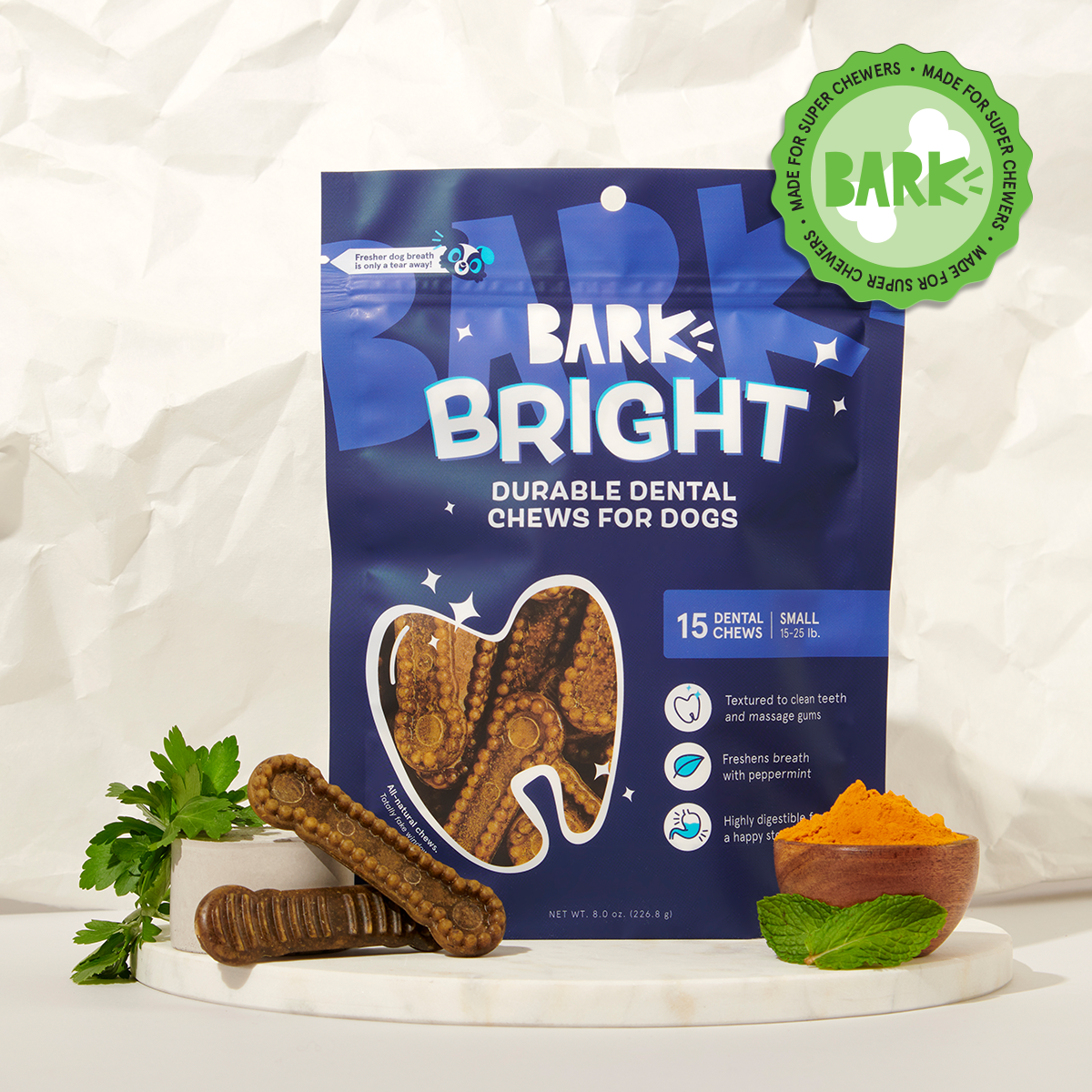 Bright Durable Dental Chews