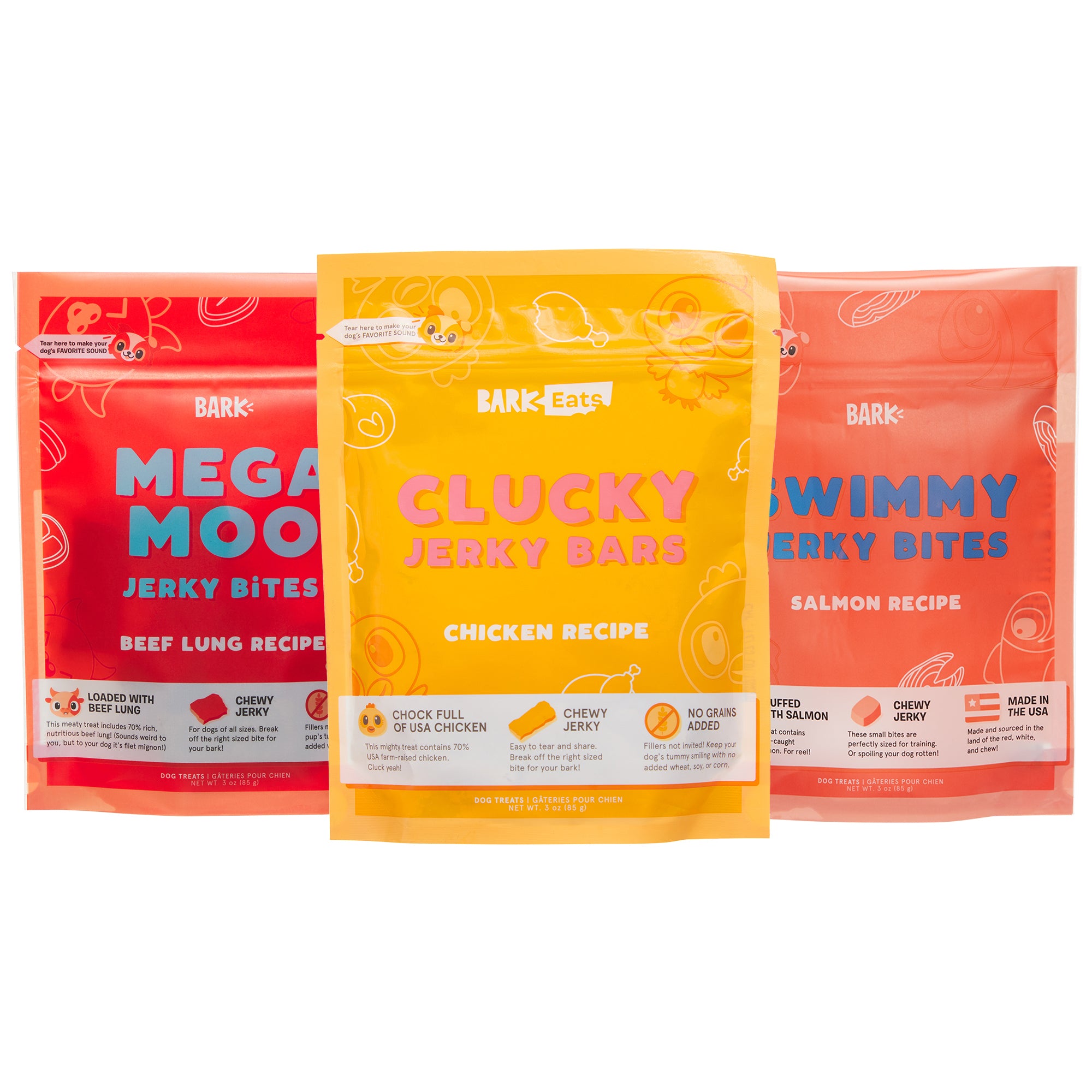 Jerky Treat Trio