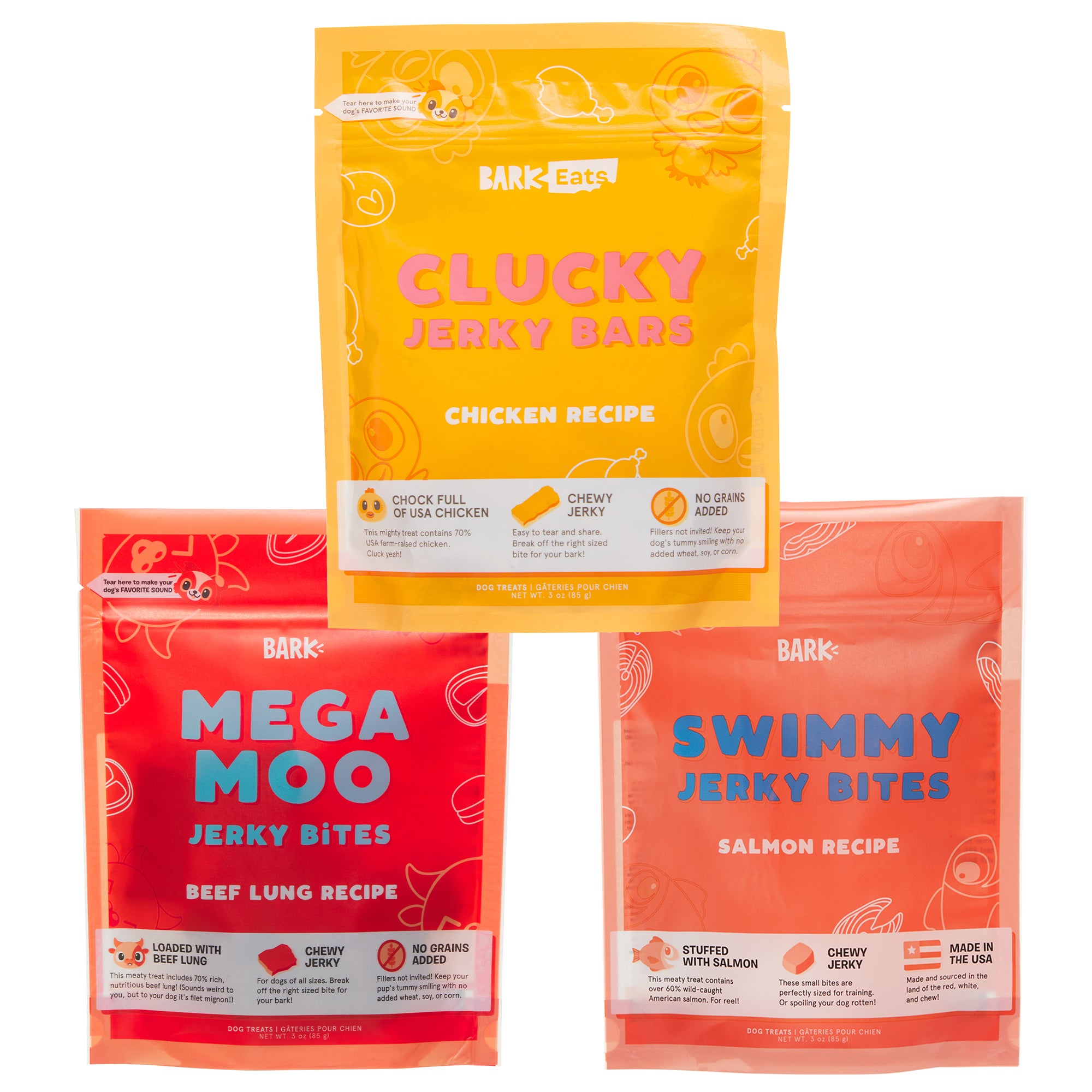 Jerky Treat Trio